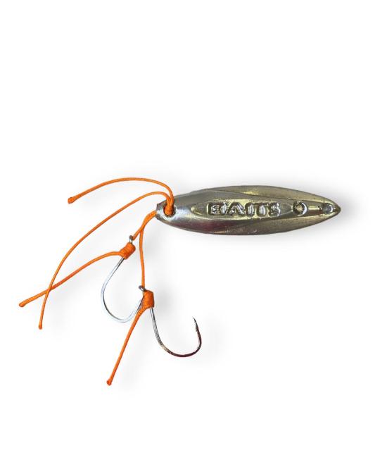 Señuelo Pesca BAITS Chispa 50 Gr Metal Blanco — imagen 1