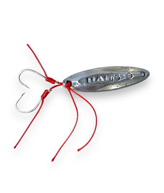 Señuelo Pesca BAITS Chispa 60 Gr Metal Blanco — imagen 1