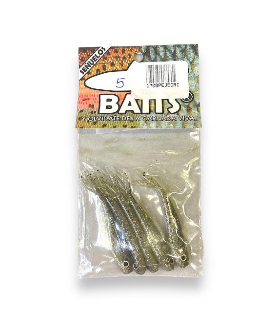 Señuelo Pesca BAITS Peje Baits Silicona 07 Cm — imagen 1