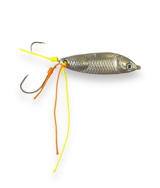Señuelo Pesca BAITS Chispa Realis FAT Metal Blanco — imagen 1