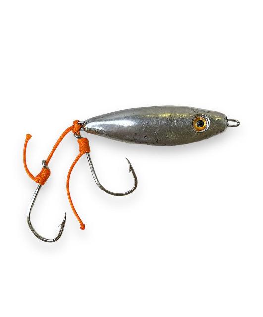 Señuelo Pesca BAITS Shad Spoon 40 Gr Metal Blanco — imagen 1