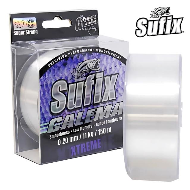 Sedal 0.25mm SUFIX CALEMA XTREME Clear x 300m — imagen 1