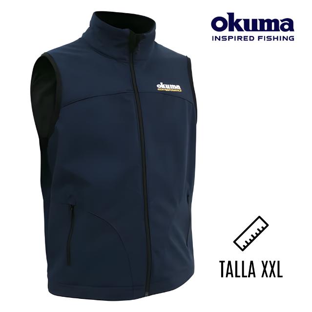 Chaleco OKUMA PA01V002BXXL Azul Talla XXL