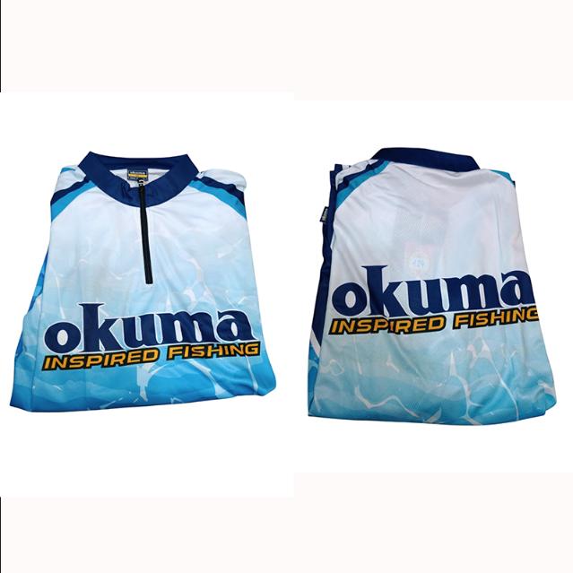 Polo Pesca OKUMA Tournament Jersey PA01T010WS — imagen 1