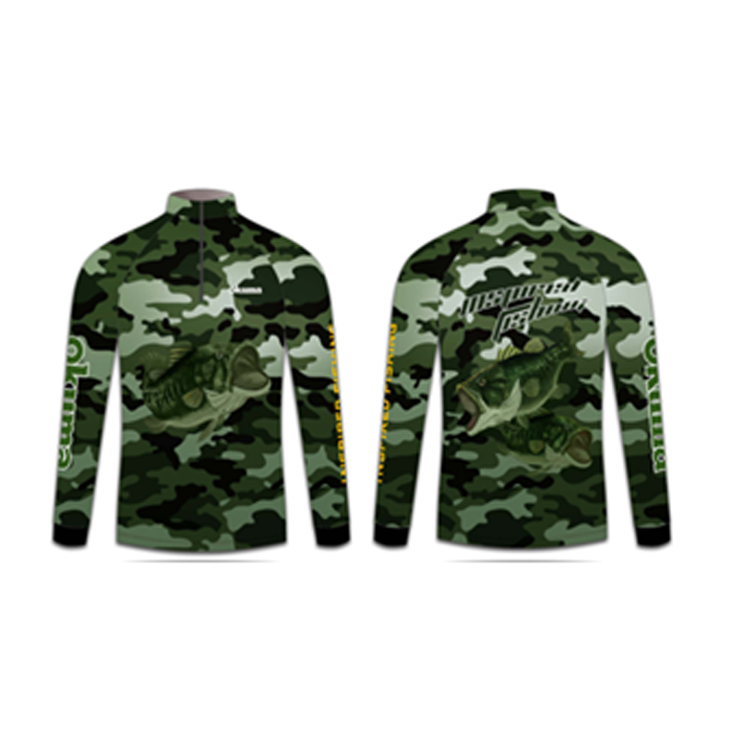 Polo Pesca OKUMA Tournament Jersey Camo X Large — imagen 1