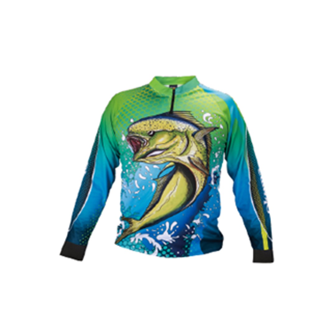 Polo Pesca OKUMA Dorado Jersey Medium — imagen 1