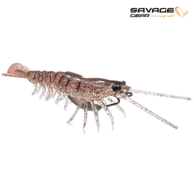 Señuelo Pesca SAVAGE GEAR Manic Shrimp Weedless V2 — imagen 1