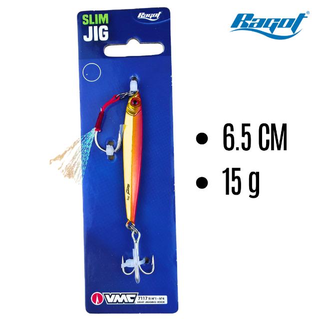 Jig Pesca RAGOT Slim Jig OR 15 Grs — imagen 1