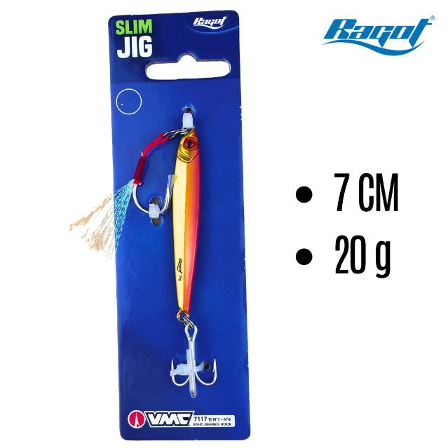 Jig Pesca RAGOT Slim Jig OR 20 Grs — imagen 1