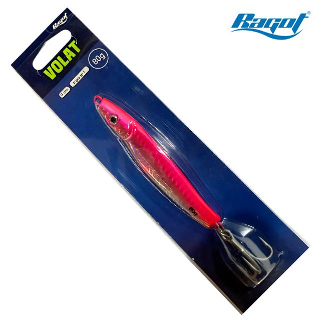 Jig Pesca RAGOT VOLAT 80 RP 80 Grs — imagen 1