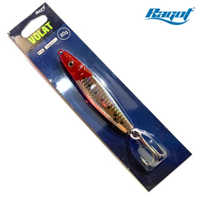 Jig Pesca RAGOT VOLAT 80 RS 80 Grs — imagen 1