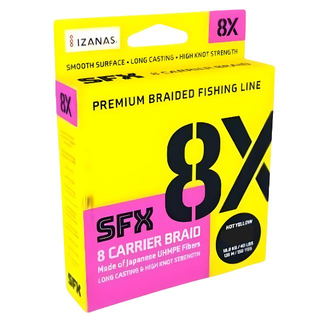 Sedal para Pesca SUFIX SFX X8 0.235 Lo Vis Green — imagen 1