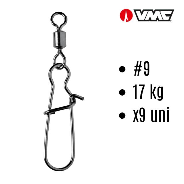 Sacavueltas C_Clip #9 VMC Duolock 360° Acero Inox — imagen 1