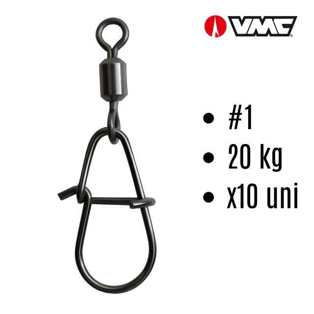 Sacavueltas C_Clip #1 VMC Crank Bait Snap 360° — imagen 1