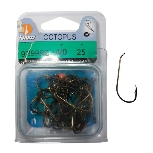 Anzuelo VMC 9292 Loro Baitholder # 4_0 Bronce — imagen 1