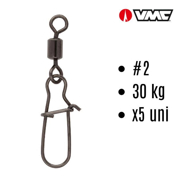 Sacavueltas #2 C_Clip VMC DLSS 2 INOX 30 Kg_67 Lb — imagen 1