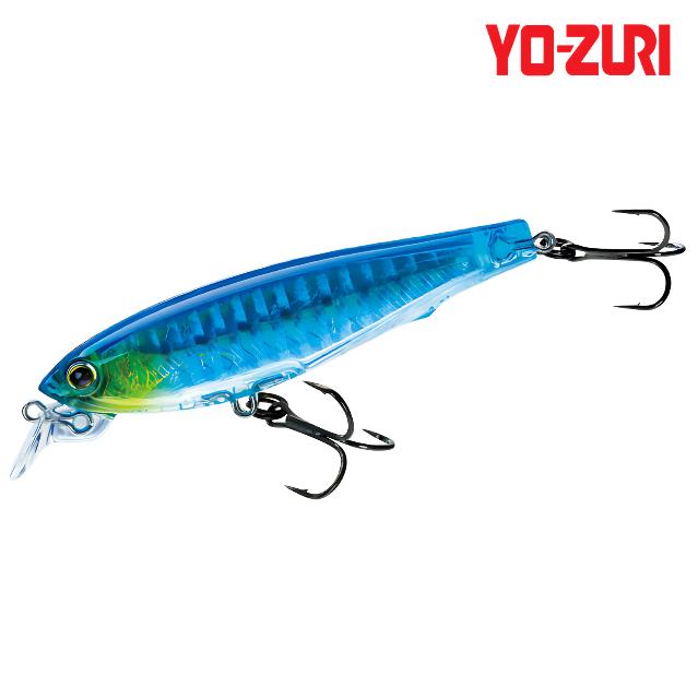 Señuelo Pesca YO-ZURI 3 DS Minnow F1157 HIW — imagen 1