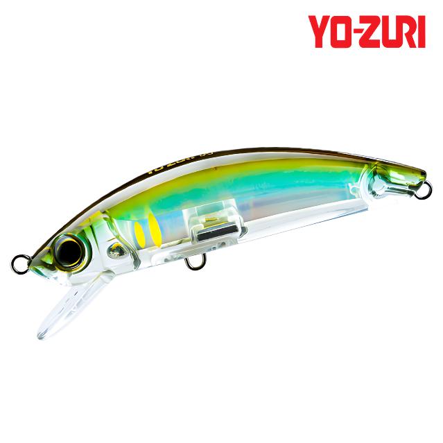 Señuelo Pesca YO-ZURI 3D Inshore Minnow R1212 HHAY — imagen 1