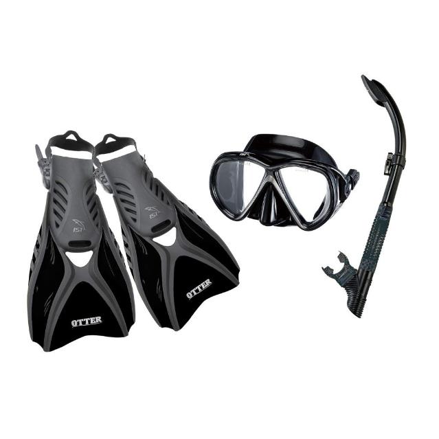 Combo Snorkeling IST CF-03 BS_BK Talla M — imagen 1