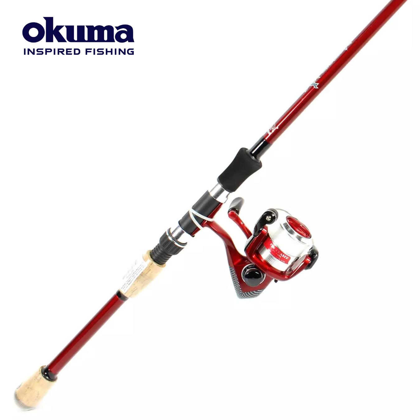 Combo pesca, spinning OKUMA FIN CHASER FN-662-25Rb — imagen 1