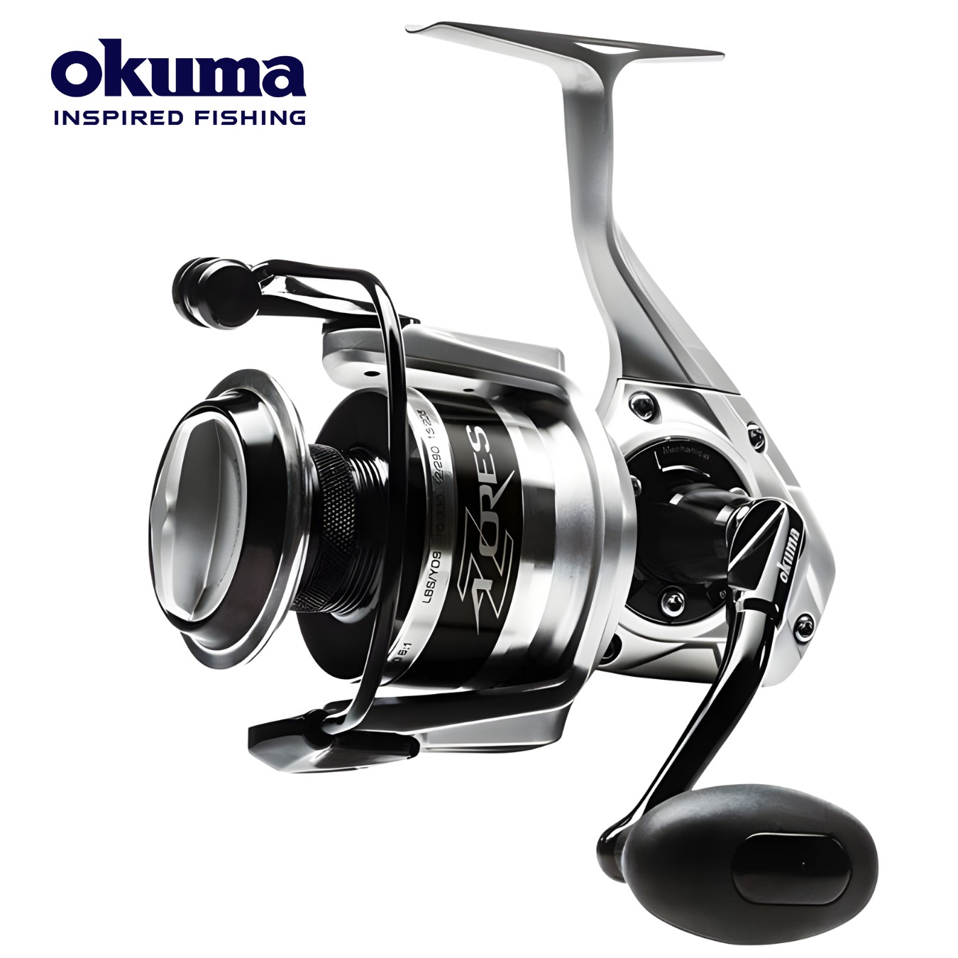 Carrete Spinning OKUMA Azores Z-90S Aluminio — imagen 1
