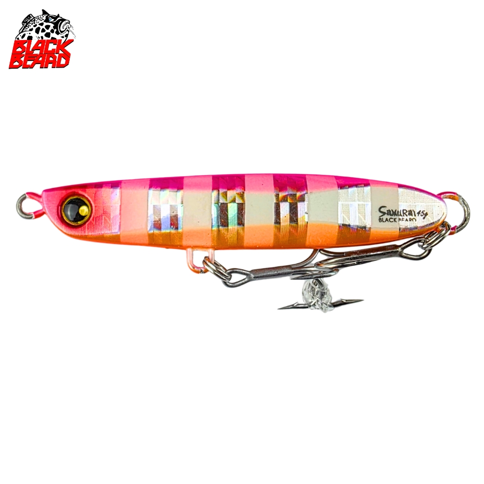 Jig Pesca BLACK BEARD Samurai SAM45-ZEPNK 45 Grs — imagen 1
