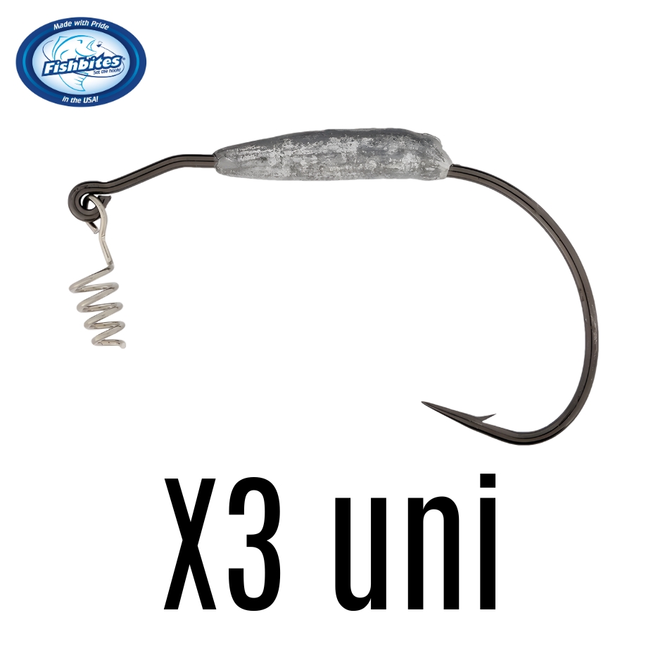Anzuelo para Silicona FISHBITES Weedless Hooks 3_0 — imagen 1