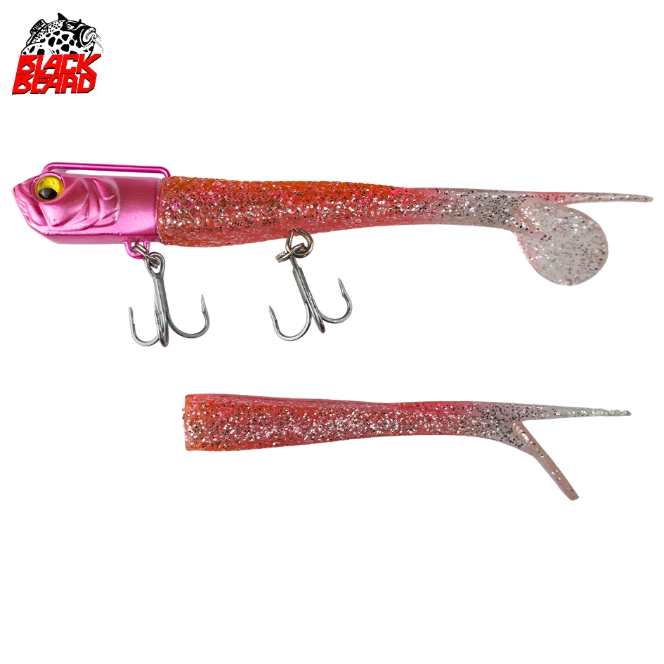 Señuelo Pesca BLACK BEARD PREDATOR PINK SARDINE — imagen 1