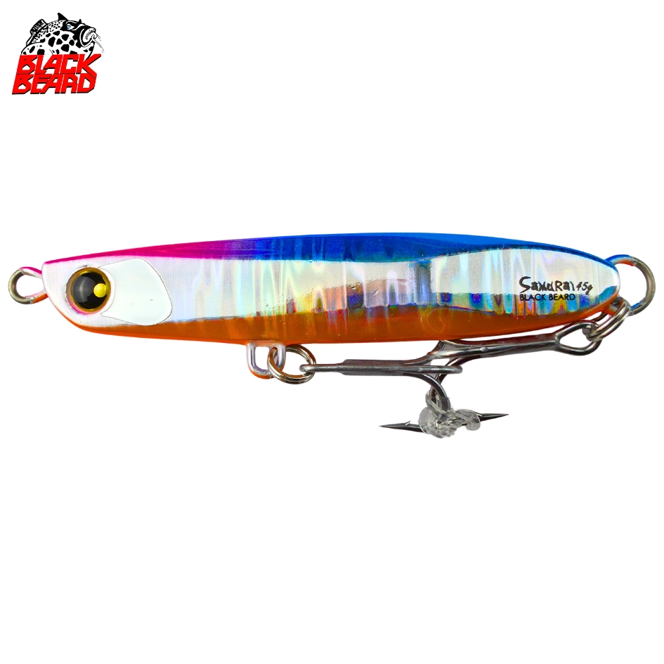 Jig Pesca BLACK BEARD Samurai SAM45-BSARD CHIFERO — imagen 1