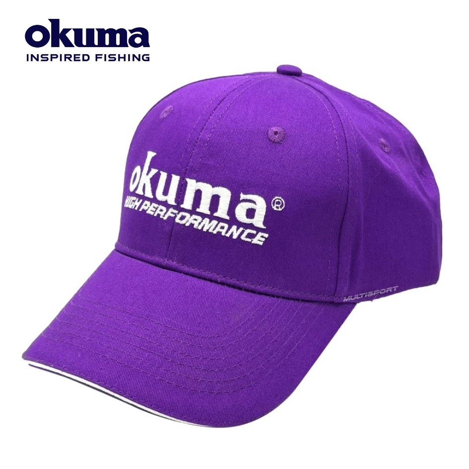 Gorra OKUMA Purple Cotton Cap Purpura, Logo — imagen 1