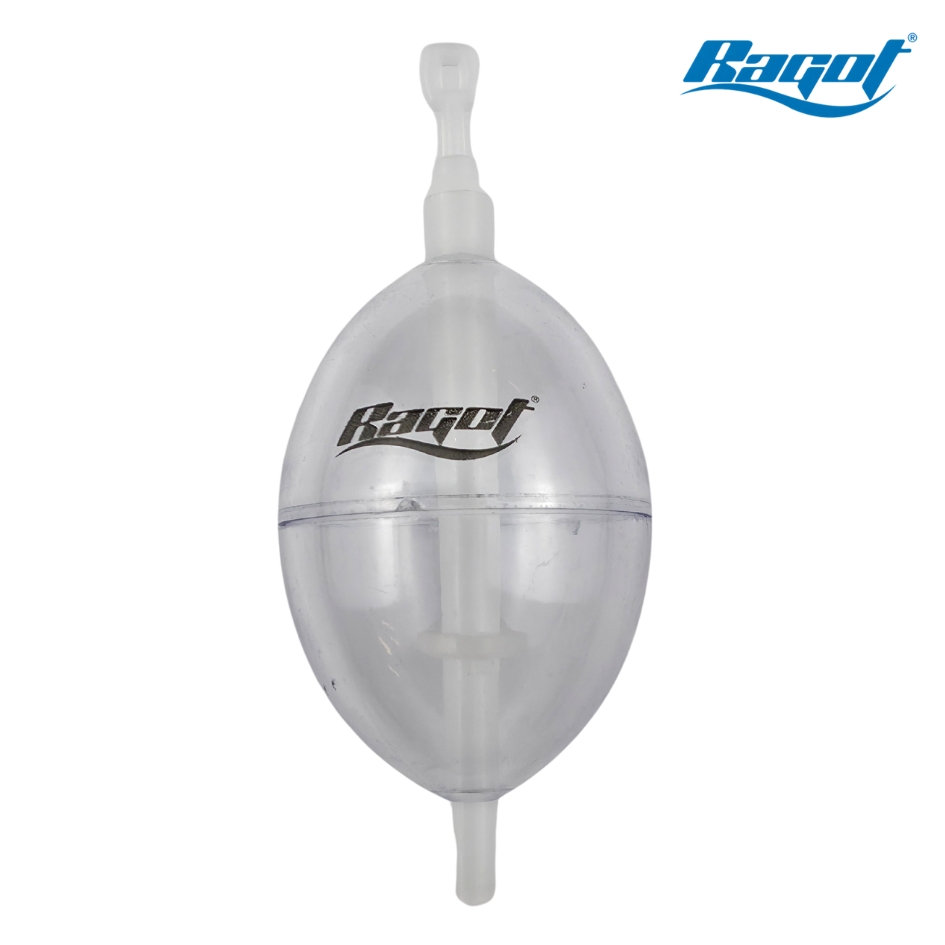 Flotador RAGOT Bulbo Transparente 29 x 42 mm — imagen 1