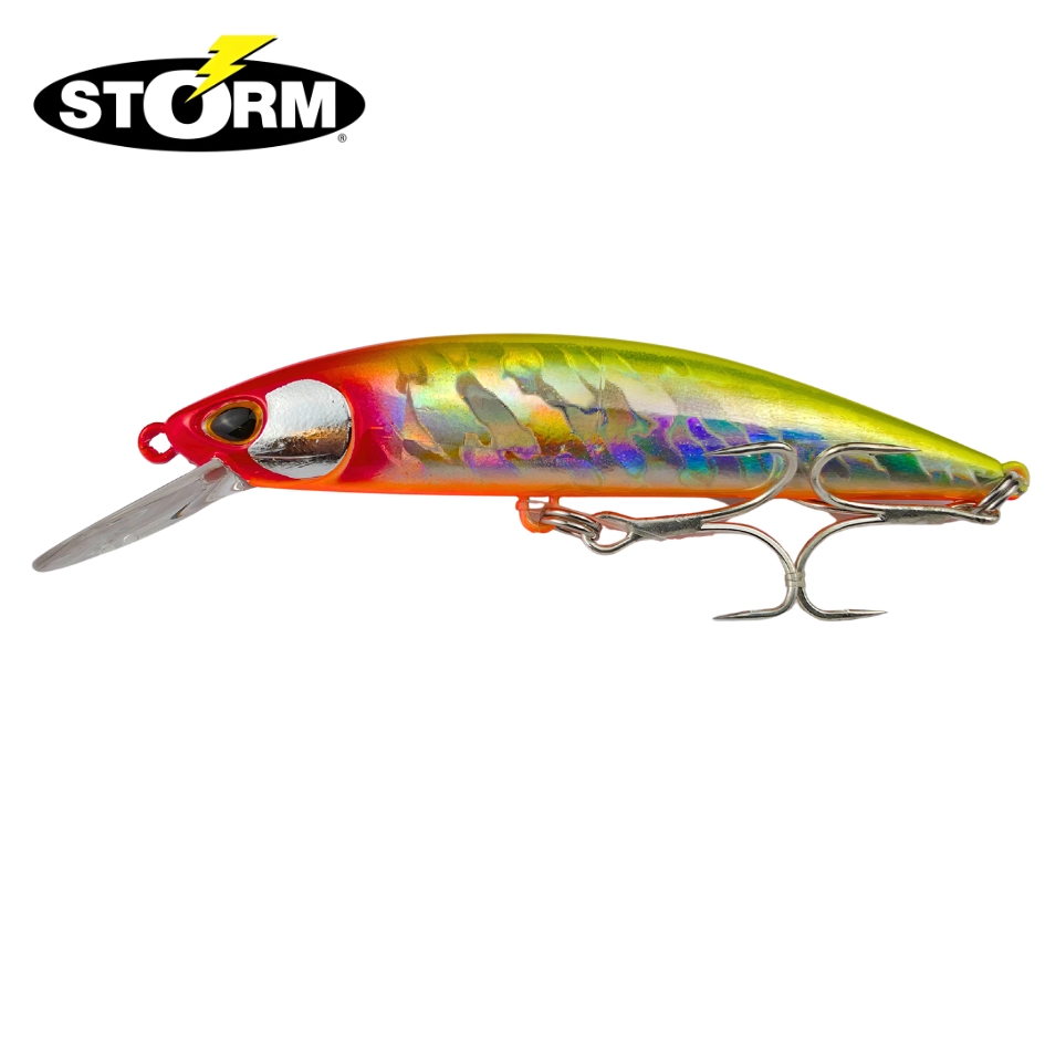 Señuelo Pesca STORM SoRun Heavy Minnow SRHM90SE — imagen 1