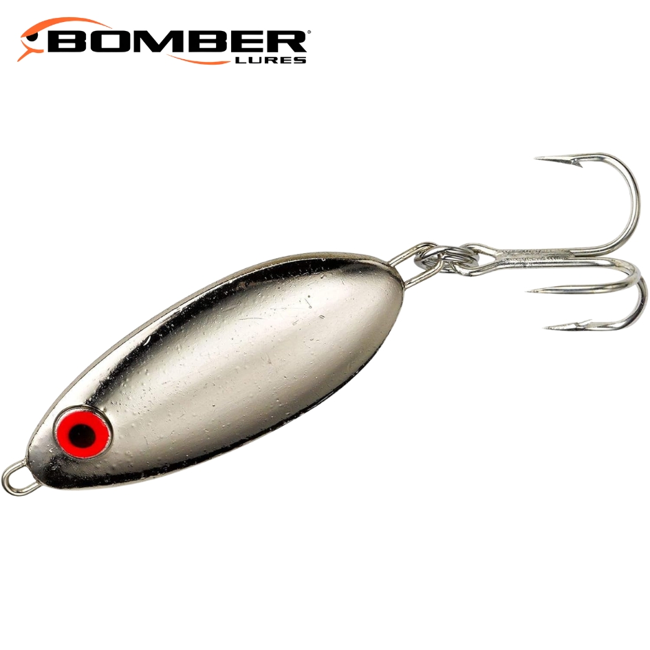 Cuchara para Pesca BOMBER Slab Spoon B89 MO Cromo — imagen 1