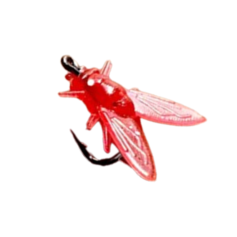 MOSCA DE SILICONA ROJA — imagen 1